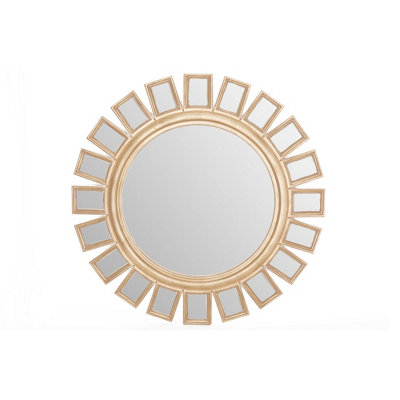 Orsina Inti Geometric Frame Decorative Mirror from B&Q