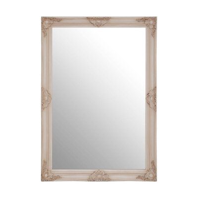 Orsina Antonio White Wall Mirror from B&Q
