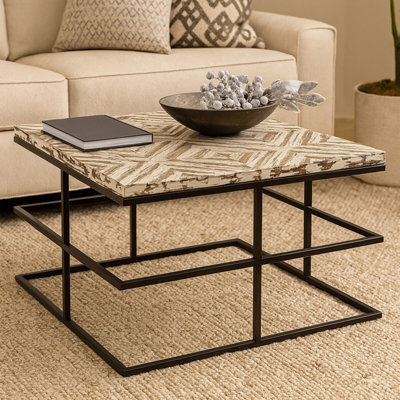 Orsina Lombok Natural Wood Coffee Table from B&Q