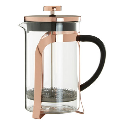Orsina Akeala Rose Gold 800Ml Cafetiere from B&Q