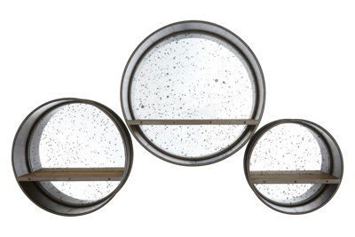 Orsina Set Of Three Trinity Wall Mirrors from B&Q