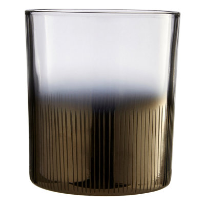 Premier Housewares Interiors By Premier Complements Silver Glass Tealight Holder from B&Q