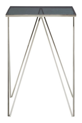 Orsina Shalimar Square Triangular Side Table from B&Q