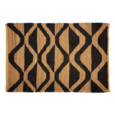Orsina Bosie By Premier Large Hemp Rug from B&Q
