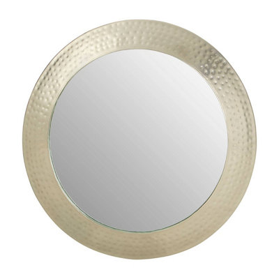 Orsina Templar Pewter Finish Wall Mirror from B&Q