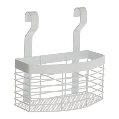 Orsina Sorello White Iron Hanging Storage Basket from B&Q