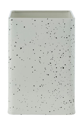 Orsina Utensil HolderDecorative Ceramic Pot With Embossed Heart DesignIdeal For Storing Kitchen Tools from B&Q