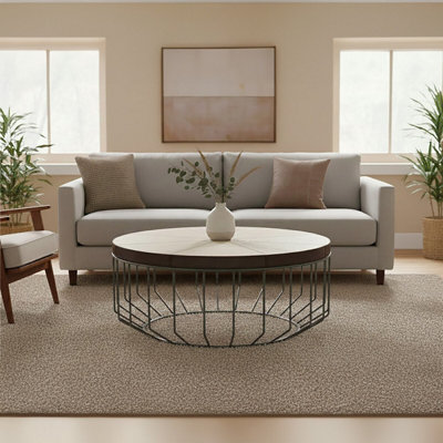 Orsina Kensington Townhouse Leather Coffee Table from B&Q