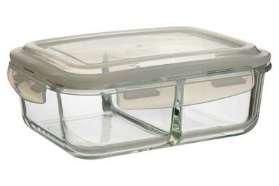 Orsina 1520Ml Rectangular Food ContainerBpa-Free Pp Pink Lid Kitchen Food Storage ContainerFood Containers from B&Q