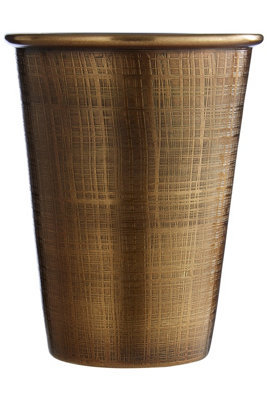 Orsina Madison Antique Brass Finish Tumbler from B&Q