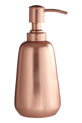 Orsina Madison Shine Copper Finish Moisturizer Dispenser from B&Q