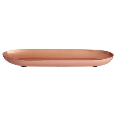 Orsina Madison Shine Copper Finish Tray from B&Q