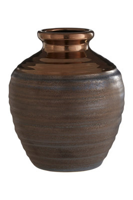 Orsina Zamak Small Ceramic Vase from B&Q
