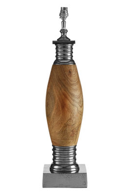 Orsina Curved Tabor Stylish Lamp Base from B&Q