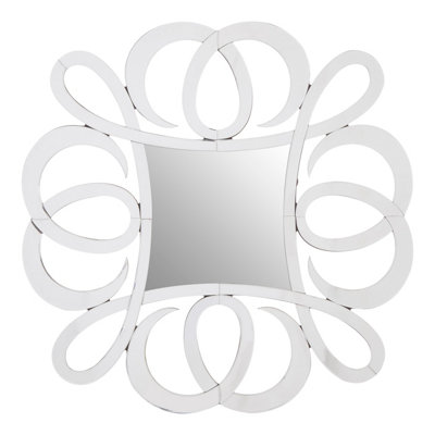 Orsina Gladis Round Framed Decorative Wall Mirror from B&Q