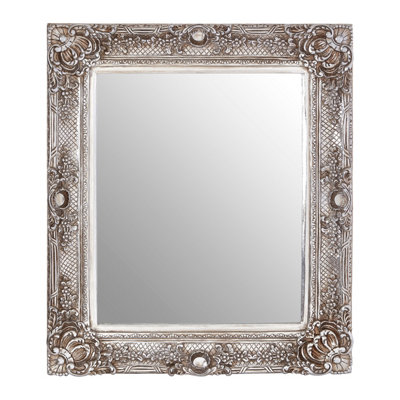Orsina Champagne Frame Oval Wall Mirror from B&Q