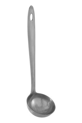 Orsina Brushed Finish Stainless Steel Ladle,one Piece Soup Spoon,comfortable Grip Sauce Spoon,broth Serving Tool from B&Q