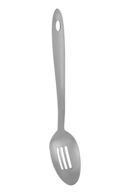 Orsina Brushed Stainless Steel Slotted Spoon,perforated Cooking Spoon,rustproof Utensil With Ergonomic Metal Handle from B&Q