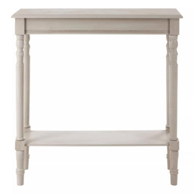 Premier Housewares Interiors By Premier Heritage Vintage Grey Console Table from B&Q