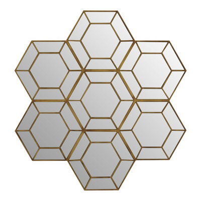 Orsina Riva Minimalist Square Wall Mirror from B&Q