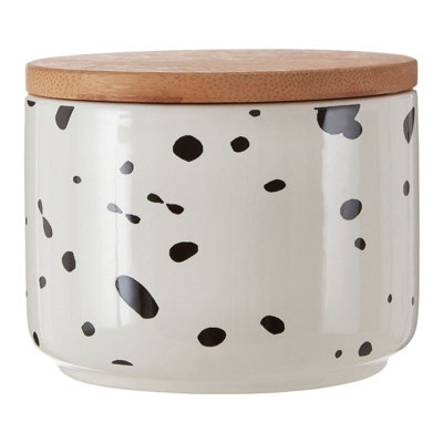 Orsina Speckled Small Storage Canister from B&Q