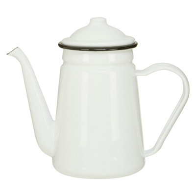 Orsina Durable White Coffee PotElegant Design Coffee Pot For Dining TablePractical Coffee Pot For Breakfast from B&Q