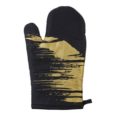 Orsina Single Oven GloveStriking Geometric Print With Quilted Heat ProtectionEnsures Safe Grip On Hot Pots from B&Q