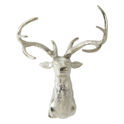Orsina Stag Head Wall Mountable SculptureDecorative Art Sculpture For WallTraditional Stag Head Wall Art from B&Q