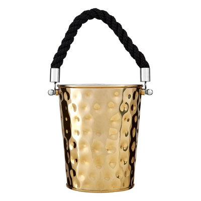 Orsina Miressa Small Gold Finish Party Bucket from B&Q