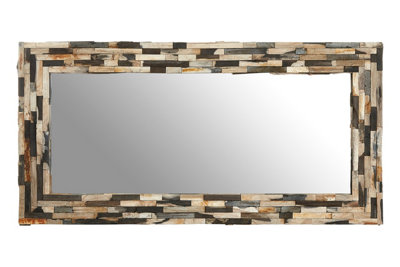 Orsina Rectangular Wall Mirror from B&Q
