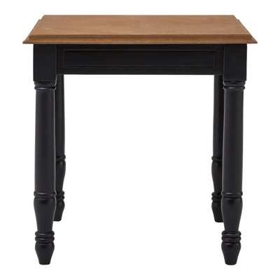 Orsina Loire Black Metal Side Table from B&Q