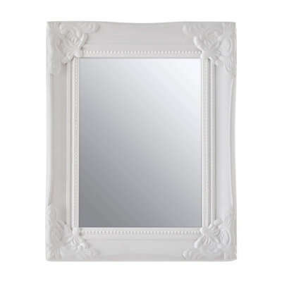 Orsina Ornate Small Photo Frame,sustainable Wood Photo Frame For Portrait Display,accent Piece With White Finish from B&Q