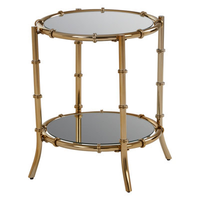 B&Q -  Premier Housewares Bamboo Design Side Table