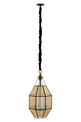 Orsina Polygonal Pendant Light from B&Q