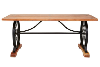 Orsina Distinctive Sturdy Acacia Wood Dining Table For LivingroomsUnique Rectangular Wooden Table For Patio from B&Q
