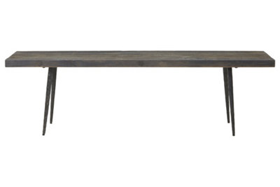 Orsina Rustic BenchPractical Dining Bench For LivingroomElegant Livingroom Bench For HallwayIndoor Bench from B&Q
