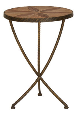Orsina Elmo Small Round Side Table from B&Q