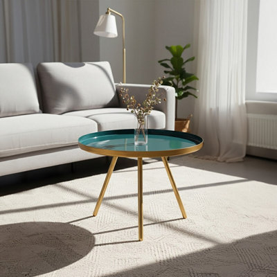 Orsina Enox Large Diesel Enamel Table from B&Q