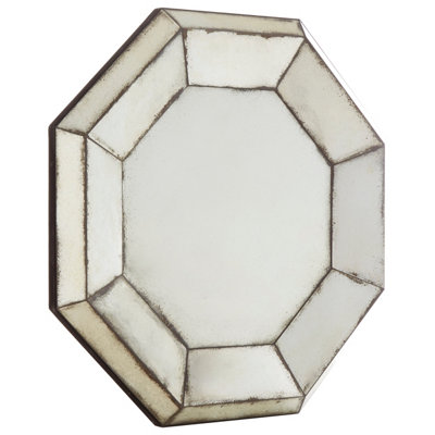Orsina 3D Octagonal Wall Mirror from B&Q