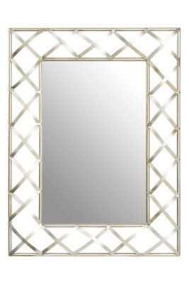Orsina Rubia Round Framed Modern Wall Mirror from B&Q