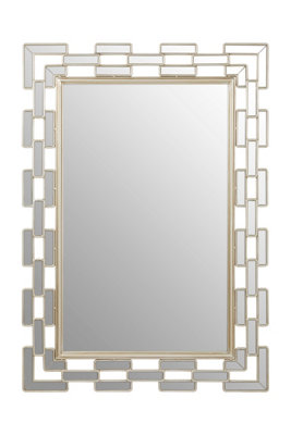 Orsina Raina Wall MirrorSilverGlass from B&Q
