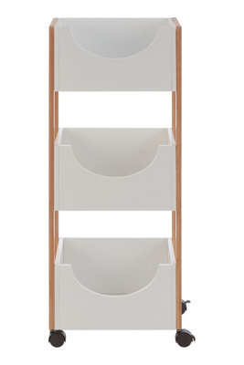 Orsina Nostra 3 Tier Storage Trolley from B&Q