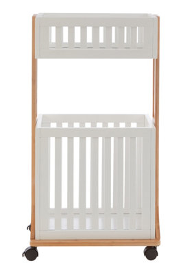 Orsina Nostra 2 Tier Storage Trolley from B&Q