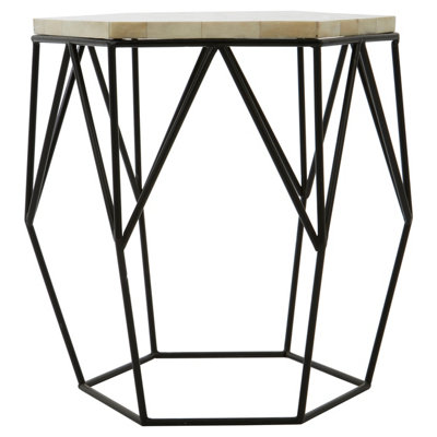 Orsina Harlo Wooden Side Table from B&Q