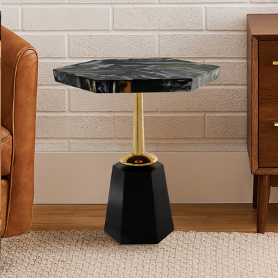 Orsina Odell Hexagonal Base Side Table from B&Q