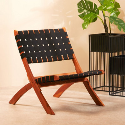 Orsina Contemporary Emilo Woven ChairVersatile Rustless Dining ChairLightweight Easy Cleaning Outdoor Chair from B&Q