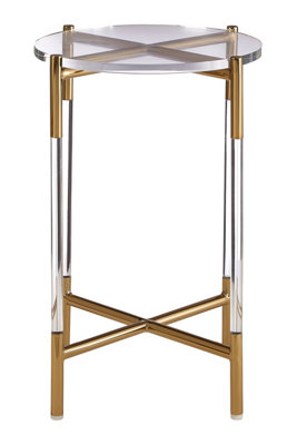 Orsina Miley Round Contemporary Side Table from B&Q