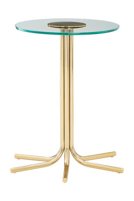 Orsina Miley Side Table With Glass Top from B&Q