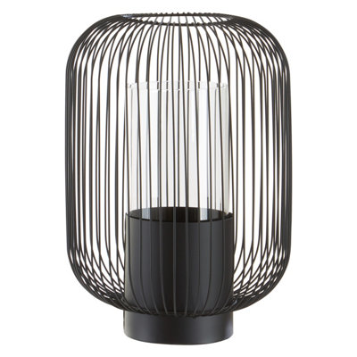Orsina Trento Large Black Lantern from B&Q