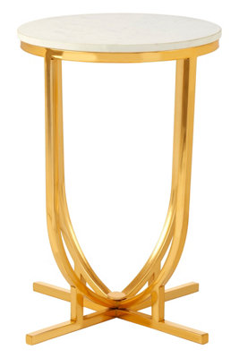 Orsina Templar Curved Base Side Table from B&Q